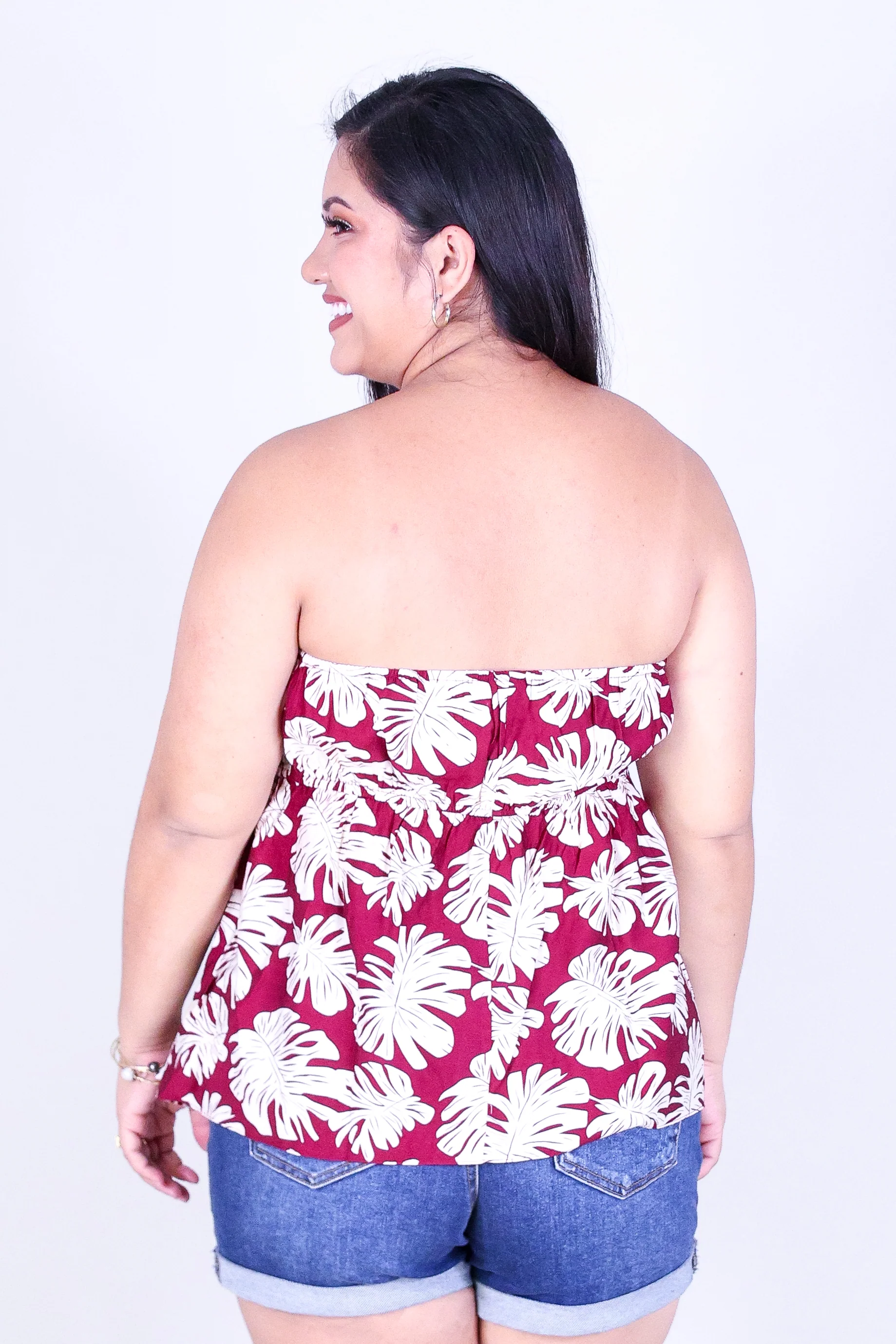 MONSTERA MOON TUBE TOP - Image 3