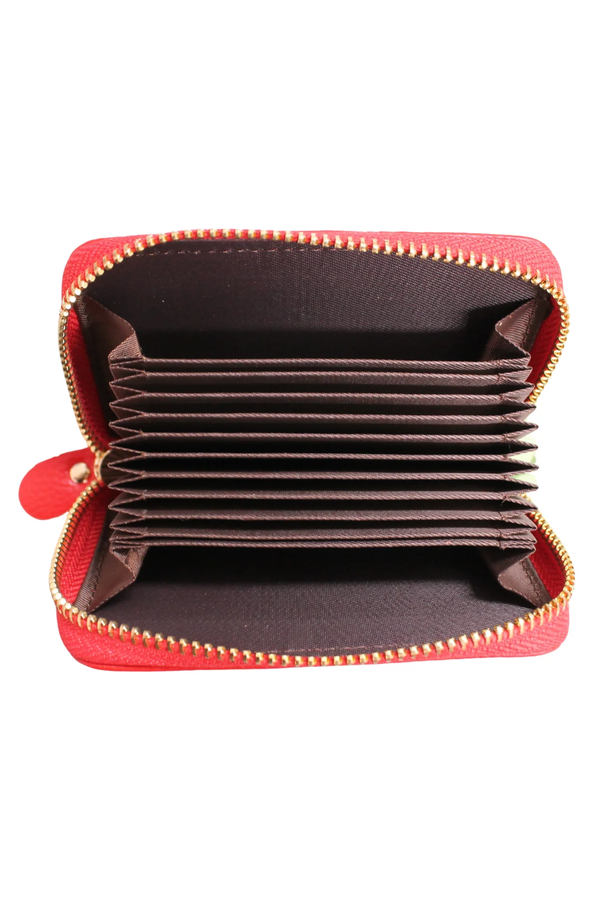 MINI TEXTURED LEATHER WALLET - Image 3
