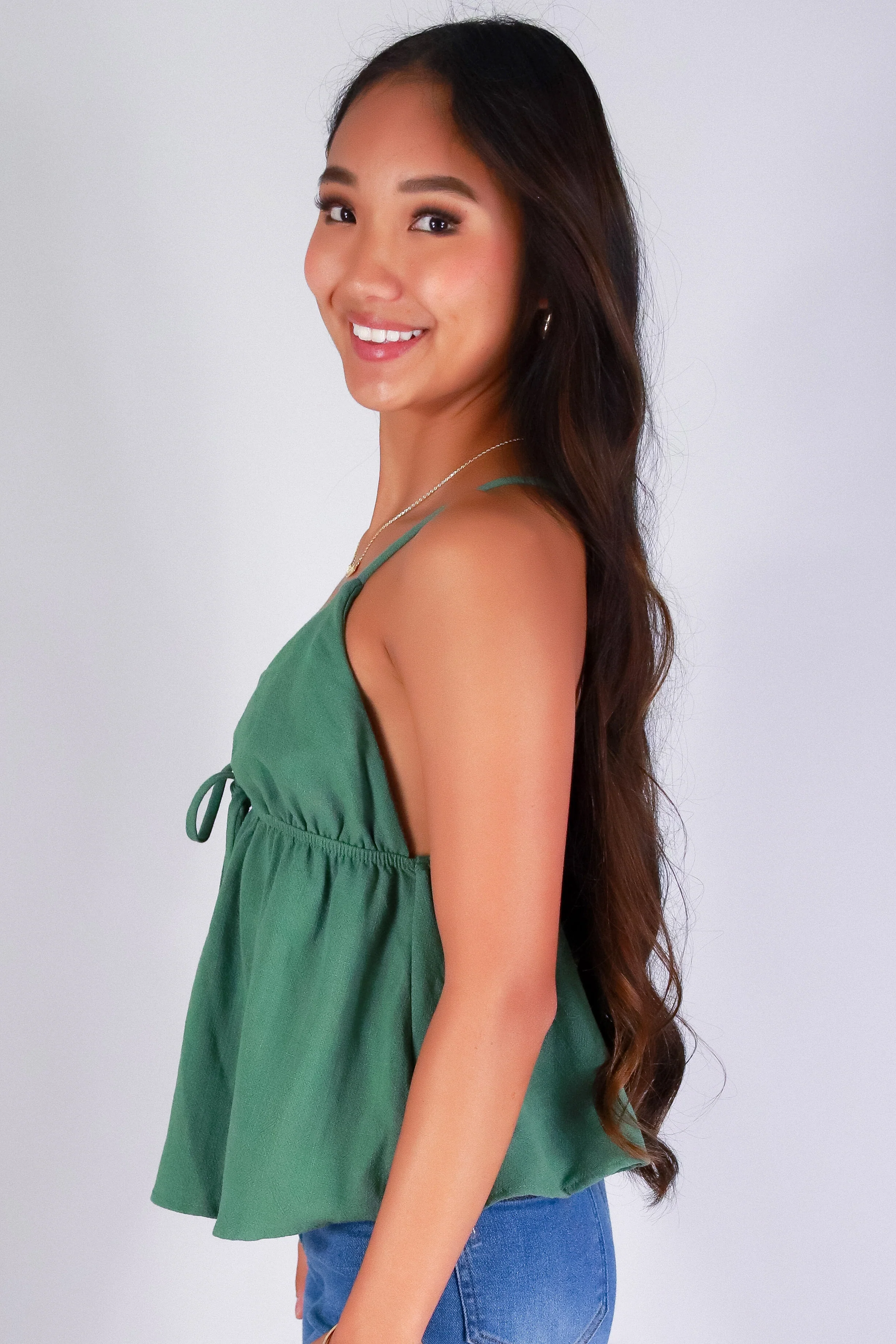 LOVELY FLUTTER BABYDOLL TOP - Image 3