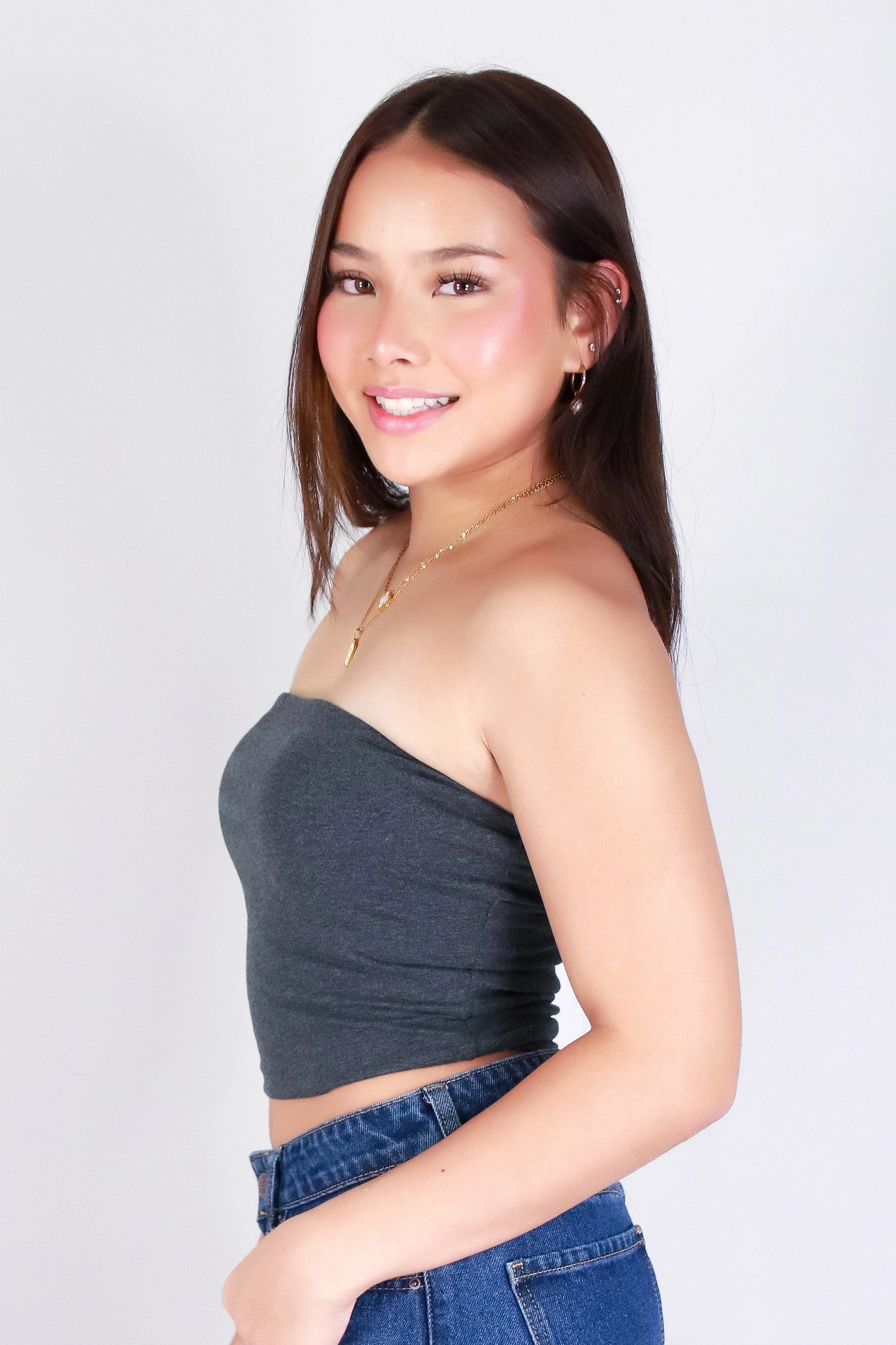 UNTIL FOREVER CROP TUBE TOP - Image 3