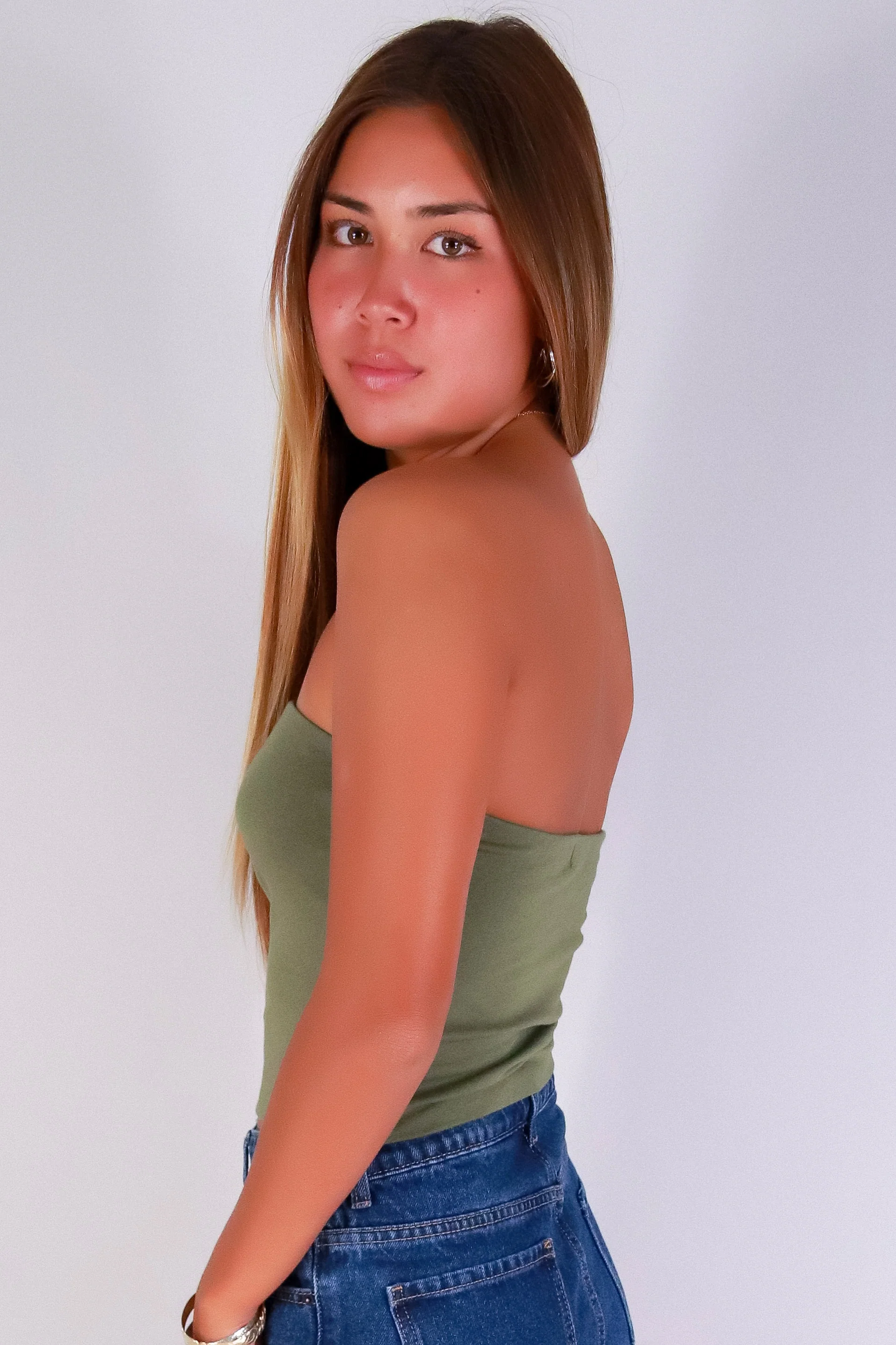 UNTIL FOREVER CROP TUBE TOP - Image 2