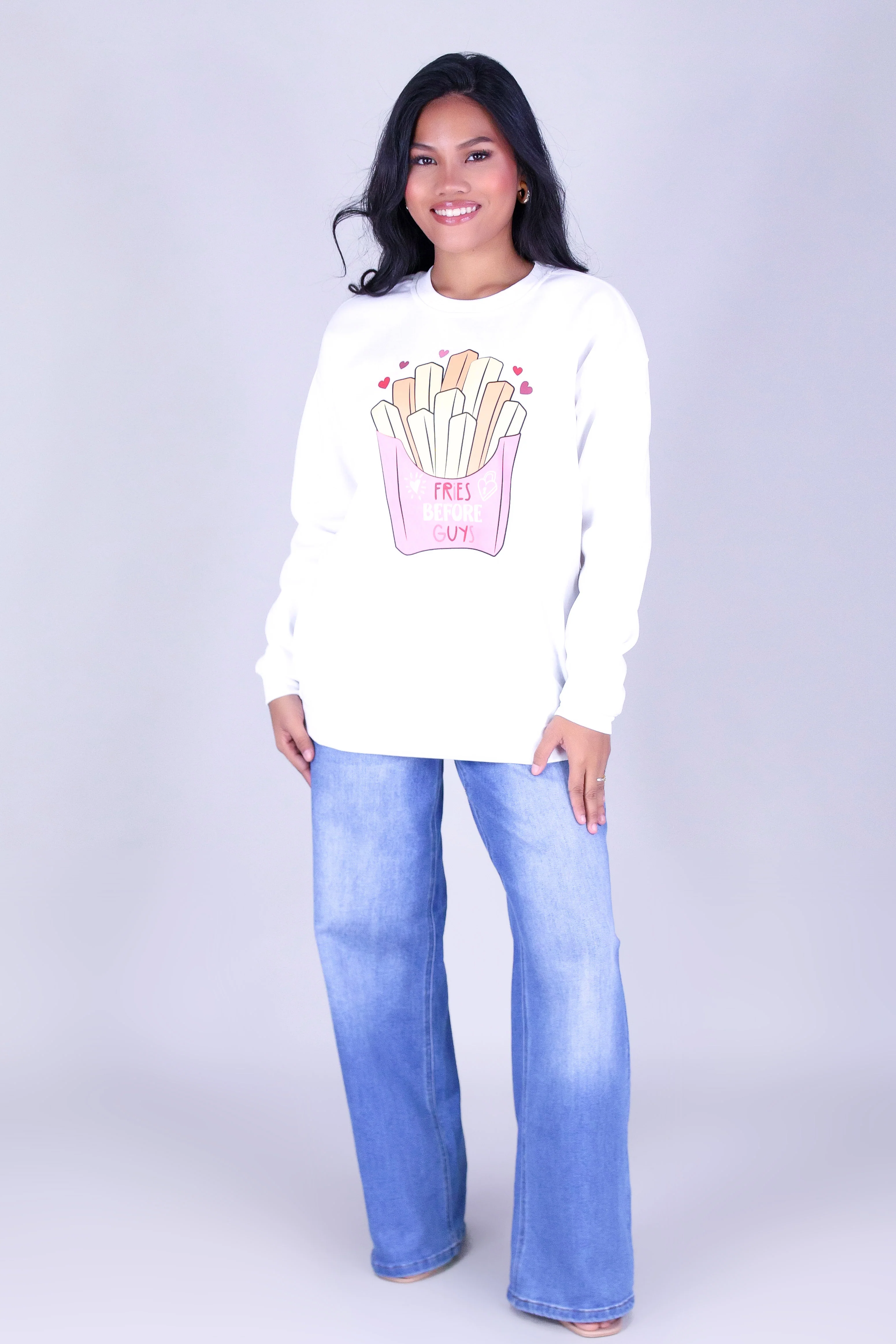 FRIES B4 GUYS OVERSIZED SWEATER